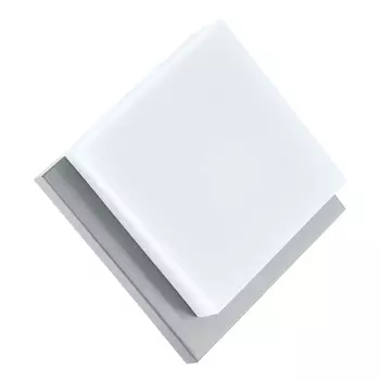 Plafoniera exterior Eglo INFESTO 1, LED integrat inclus, IP44, baza din otel-plastic otel inoxabil-argintiu, abajur plastic alb | Eglo-94877