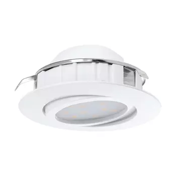 Spot incastrabil Eglo PINEDA, LED integrat inclus, IP20, baza din plastic alb | Eglo-95854