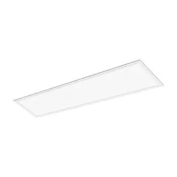 Panou LED Eglo SALOBRENA 1, LED integrat inclus, IP20, baza din aluminiu alb, abajur plastic alb | Eglo-96151