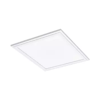 Panou LED Eglo SALOBRENA 1, LED integrat inclus, IP20, baza din aluminiu alb, abajur plastic alb | Eglo-96152
