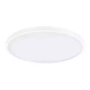 Plafoniera Eglo FUEVA 1, LED integrat inclus, IP20, baza din aluminiu alb, abajur plastic alb | Eglo-97279