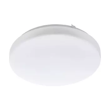 Plafoniera Eglo FRANIA, LED integrat inclus, IP20, baza din otel alb, abajur plastic alb | Eglo-97871