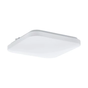 Plafoniera Eglo FRANIA, LED integrat inclus, IP20, baza din otel alb, abajur plastic alb | Eglo-97874