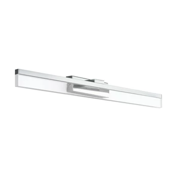 Aplica baie Eglo PALMITAL, LED integrat inclus, IP44, baza din aluminiu-otel crom, abajur plastic transparent | Eglo-97966