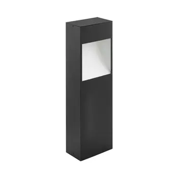 Stalp exterior Eglo MANFRIA, LED integrat inclus, IP44, baza din aluminiu alb-antracit | Eglo-98096