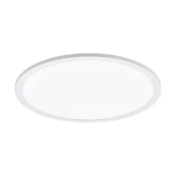 Plafoniera Eglo SARSINA-A, LED integrat inclus, IP20, baza din aluminiu alb, abajur plastic alb | Eglo-98208