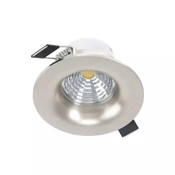 Spot incastrabil Eglo SALICETO, LED integrat inclus, IP20, baza din aluminiu nichel satinat | Eglo-98246