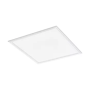 Plafoniera Eglo SALOBRENA-A, LED integrat inclus, IP20, baza din aluminiu alb, abajur plastic alb | Eglo-98297