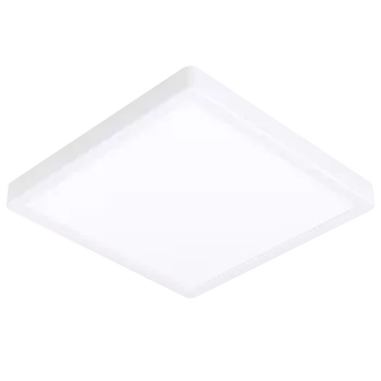 Plafoniera Eglo FUEVA-Z, LED integrat inclus, IP44, baza din aluminiu alb, abajur plastic alb | Eglo-98849