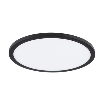 Spot incastrabil Eglo FUEVA FLEX, LED integrat inclus, IP20, baza din aluminiu negru, abajur plastic alb | Eglo-98871