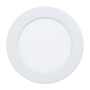 Spot incastrabil Eglo FUEVA 5, LED integrat inclus, IP20, baza din otel alb, abajur plastic alb | Eglo-99148