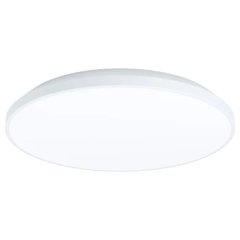 Plafoniera Eglo CRESPILLO, LED integrat inclus, IP20, baza din metal-plastic alb, abajur plastic alb | Eglo-99338