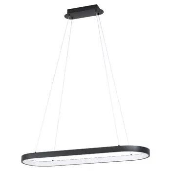 Pendul Eglo CODRIALES, LED integrat inclus, baza din otel negru, abajur plastic alb | Eglo-99358