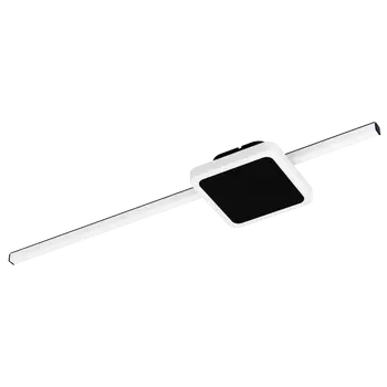 Plafoniera Eglo SARGINTO, LED integrat inclus, IP20, baza din otel negru, abajur plastic alb | Eglo-99609