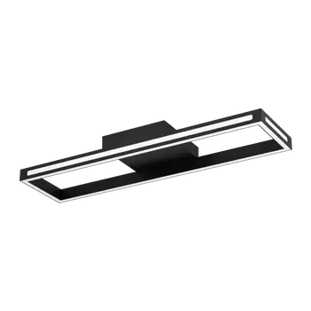 Plafoniera Eglo SALVILANAS-Z, LED integrat inclus, IP20, baza din aluminiu-otel negru, abajur plastic alb | Eglo-99679