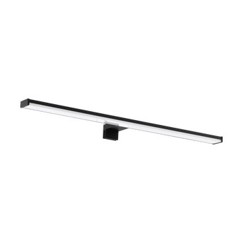 Aplica baie Eglo PANDELLA 2, LED integrat inclus, IP44, baza din aluminiu-plastic negru, abajur plastic alb | Eglo-99731