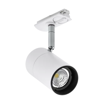 Spot Eglo TB SPOTLIGHT, dulie GU10-LED, nu contine becul, IP20, baza din plastic alb, abajur otel alb | Eglo-99751