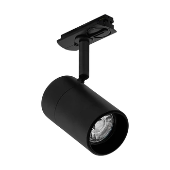 Spot Eglo TB SPOTLIGHT, dulie GU10-LED, nu contine becul, IP20, baza din plastic negru, abajur otel negru | Eglo-99756