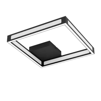 Plafoniera Eglo ALTAFLOR, LED integrat inclus, IP20, baza din otel negru, abajur plastic alb | Eglo-99787