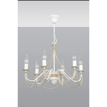TORI 6 WHITE - Emibig-171/6 - Candelabru