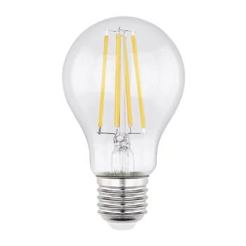 Bec filament E27-LED 7W 2700K 806lm sticla transparent - 10582K