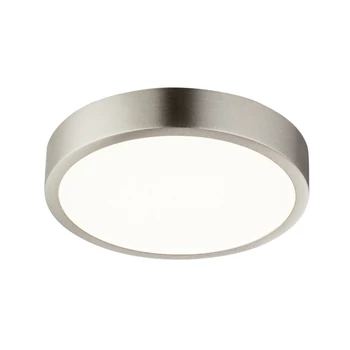 Plafoniera Globo VITOS aluminiu nickel mat acril opal LED 1x 15W 4000K (inclus) IP20 - 12366-15