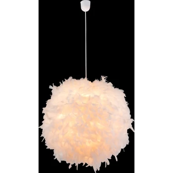 Pendul Globo KATUNGA plastic alb textil alb E27 1x 40W (nu contine) IP20 - 15058