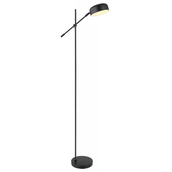 Lampadar Globo GIANNA metal negru mat metal negru mat E14 1x 25W (nu contine) IP20 - 24099SB