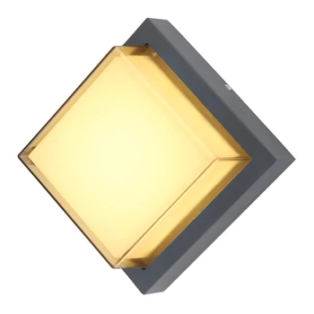 Aplica exterior Globo JALLA aluminiu antracit plastic opal LED 1x 12W 3000K (inclus) IP54 - 34481