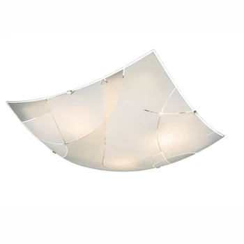 Plafoniera Globo PARANJA metal alb sticla satinat E27 3x 60W (nu contine) IP20 - 40403-3