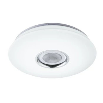 Plafoniera Globo NICOLE plastic alb plastic opal stralucitor LED 1x 18W (inclus) IP20 - 41329-18