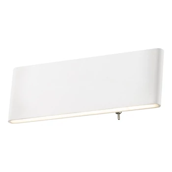 Aplica Globo SIEGFRIED aluminiu alb acril opal LED 1x 8W 3000K (inclus) IP20 - 41751-8W