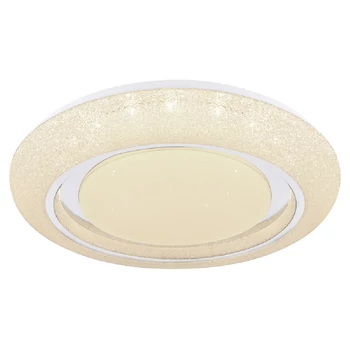 Plafoniera Globo RADA metal alb acril opal stralucitor LED 1x 28W (inclus) IP20 - 483111-28SH