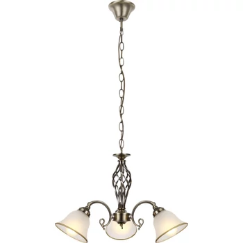 Candelabru Globo ODIN metal sticla satinat E27 3x 60W (nu contine) IP20 - 60208-3