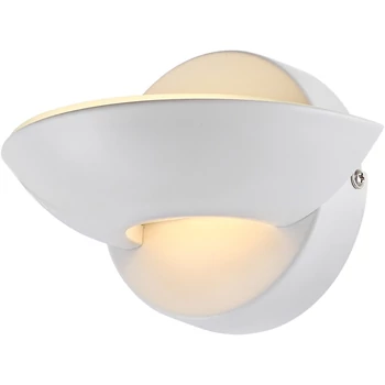 Aplica Globo SAMMY metal alb sticla LED 1x 3W 3000K (inclus) IP20 - 76003