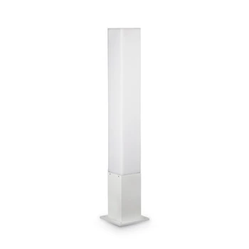 EDO OUTDOOR PT1 SQUARE BIANCO - IdealLux-142999 - Stalp exterior