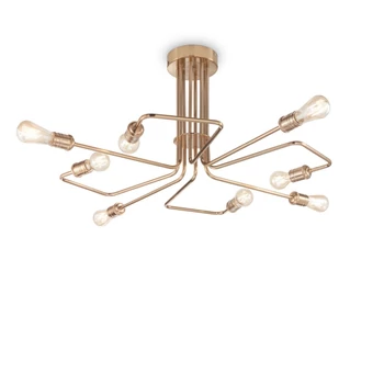 TRIUMPH PL8 OTTONE ANTICO - IdealLux-160313 - Plafoniera