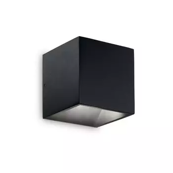 RUBIK AP1 D10 NERO 3000K - IdealLux-269320 - Aplica de perete exterioara