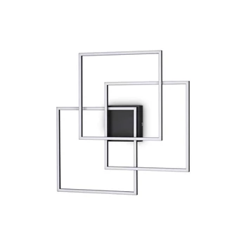 FRAME PL QUADRATO NERO - IdealLux-270678 - Plafoniera