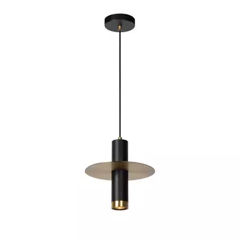 Pendul Lucide SELIN metal, negru, GU10, IP44 - 03444/01/30