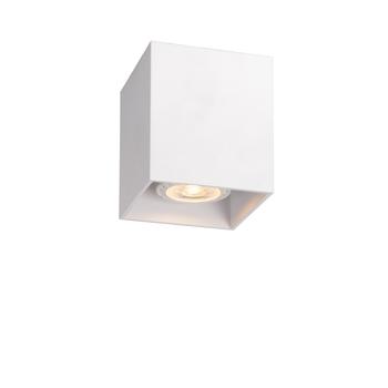 Plafoniera tip spot Lucide BODI stil modern aluminiu alb forma unghiular GU10 IP20 - 09101/01/31