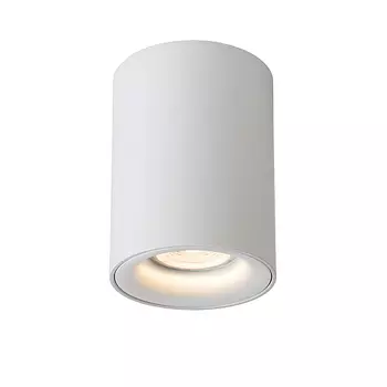 Plafoniera tip spot Lucide BENTOO-LED stil modern aluminiu alb forma cilindric GU10-LED IP20 - 09912/05/31
