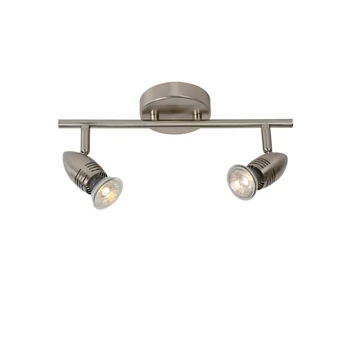 Plafoniera tip spot Lucide CARO-LED stil modern metal crom satinat GU10-LED IP20 - 13955/10/12