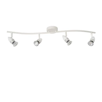 Plafoniera tip spot Lucide CARO-LED stil modern metal alb GU10-LED IP20 - 13955/20/31