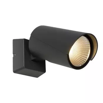 Aplica exterior Lucide MANAL stil modern aluminiu antracit forma cilindric LED IP65 - 27896/12/29