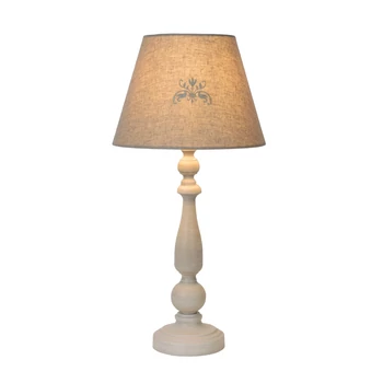 Veioza Lucide ROBIN stil cabana metal taupe forma rotund E27 IP20 - 34539/81/41