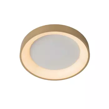 Plafoniera Lucide VIDAL stil modern acril auriu mat-alama opal forma rotund LED IP20 - 46103/20/02
