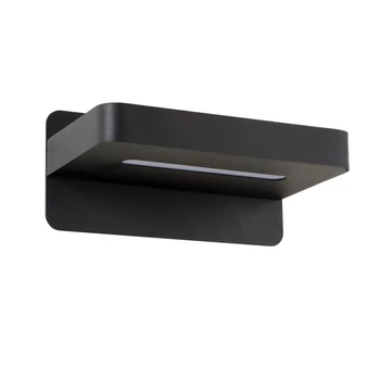 Aplica de perete Lucide ATKIN stil modern metal negru forma dreptunghi LED IP20 - 77280/05/30