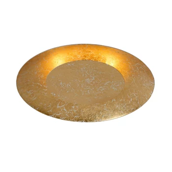 Plafoniera Lucide FOSKAL stil modern metal auriu mat-alama forma rotund LED IP20 - 79177/12/01