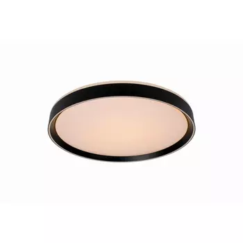 Plafoniera Lucide NURIA stil modern acril negru forma rotund LED IP20 - 79182/18/30
